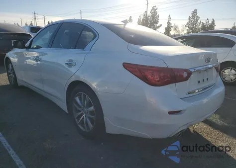 2015 Infiniti Q50 Premium z USA, uszkodzony, nr VIN JN1BV7AP8FM343870